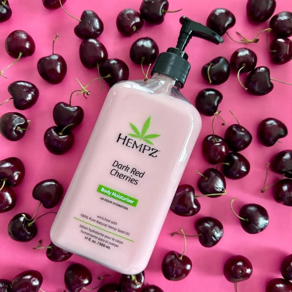 🌙 RR2-Lower - Hempz Pink Dark Red Cherries Moisturizer 500ml